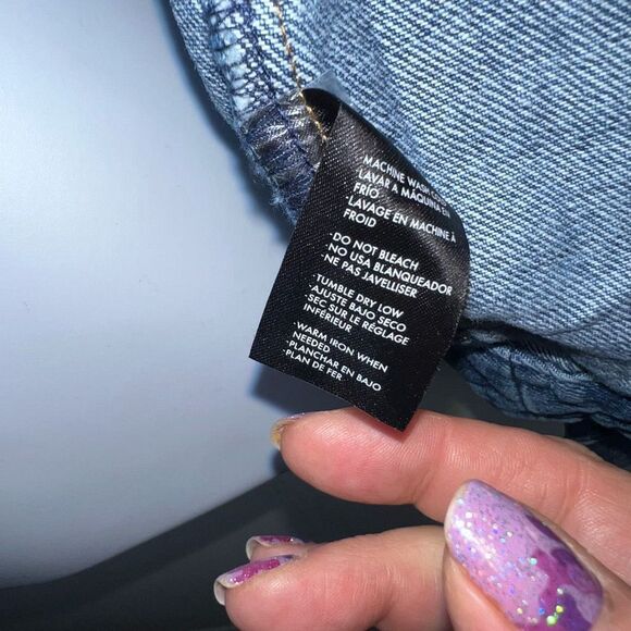 Soncy Plus Denim Teddy Collar Jean Jacket (Soncy size 1) - Picture 11 of 16